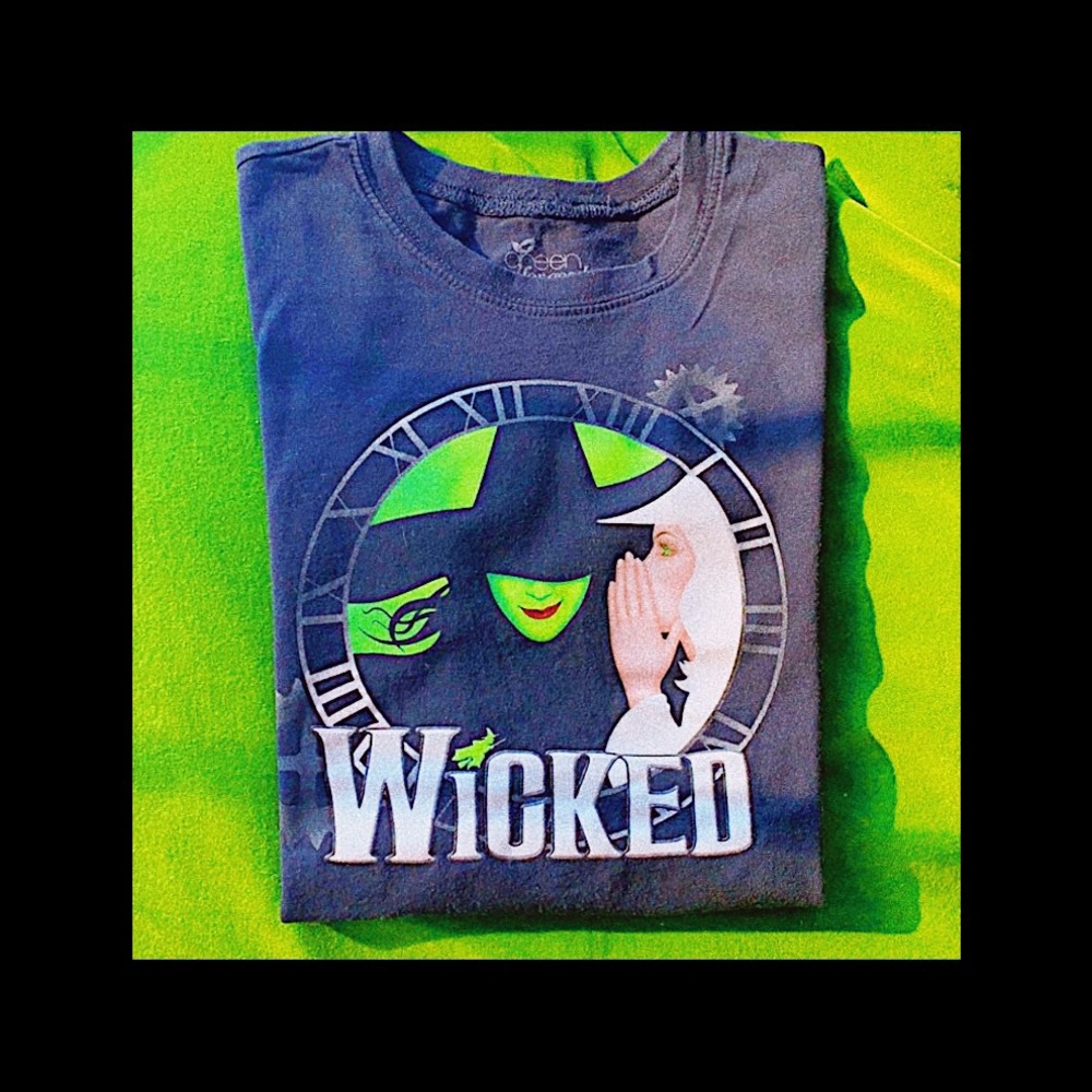 Green for Good- Wicked Broadway Musical T-shirt